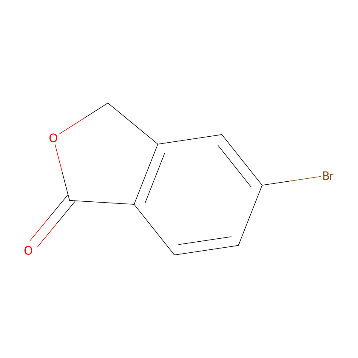 5-Bromophthalide molecular structure, CAS 64169-34-2