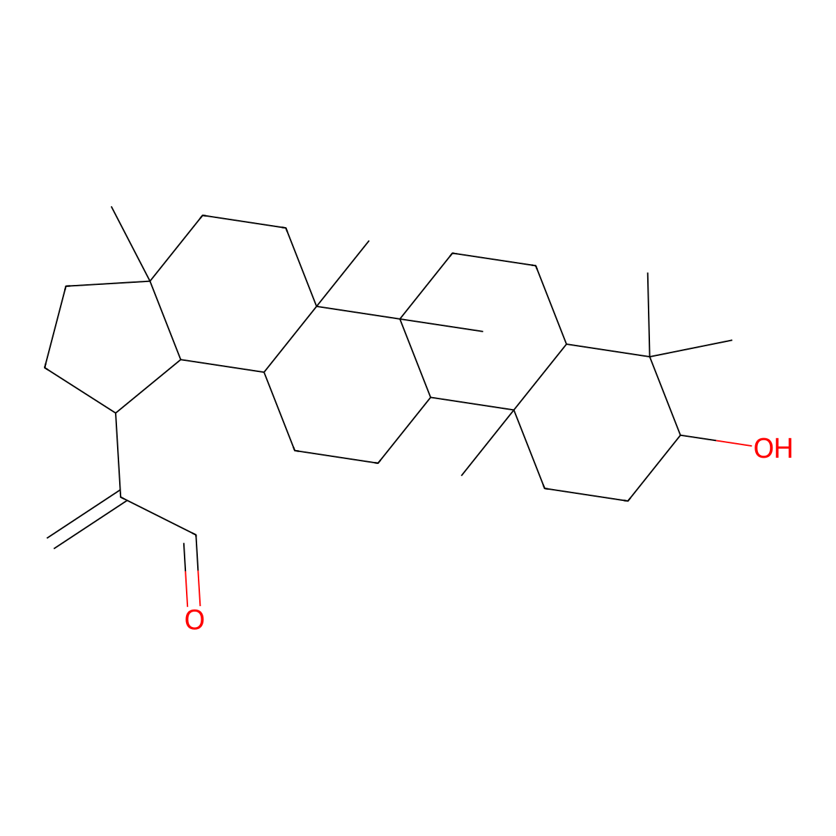 30-Oxolupeol molecular structure, CAS 64181-07-3