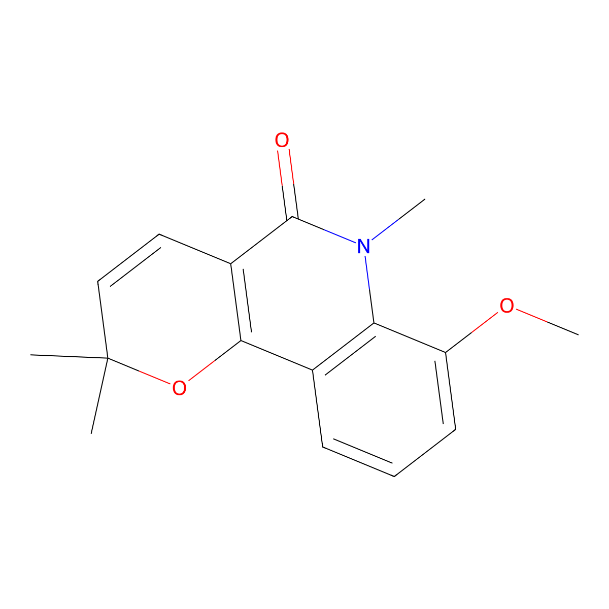 Zanthobungeanine molecular structure, CAS 64190-94-9