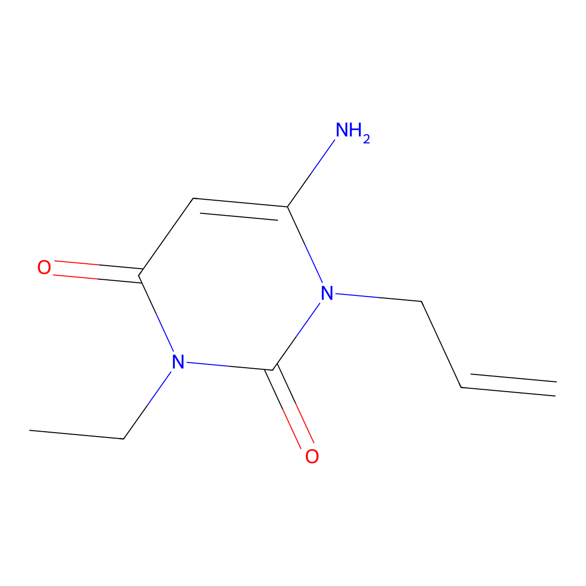 Aminometradine molecular structure, CAS 642-44-4