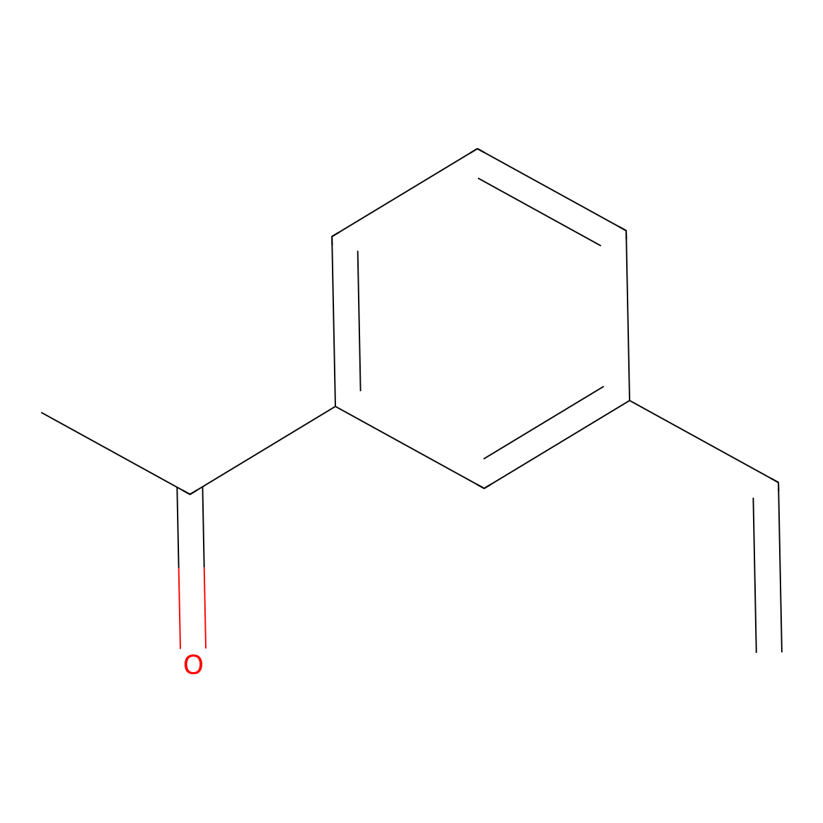 1-(3-Vinylphenyl)ethanone molecular structure, CAS 64217-99-8