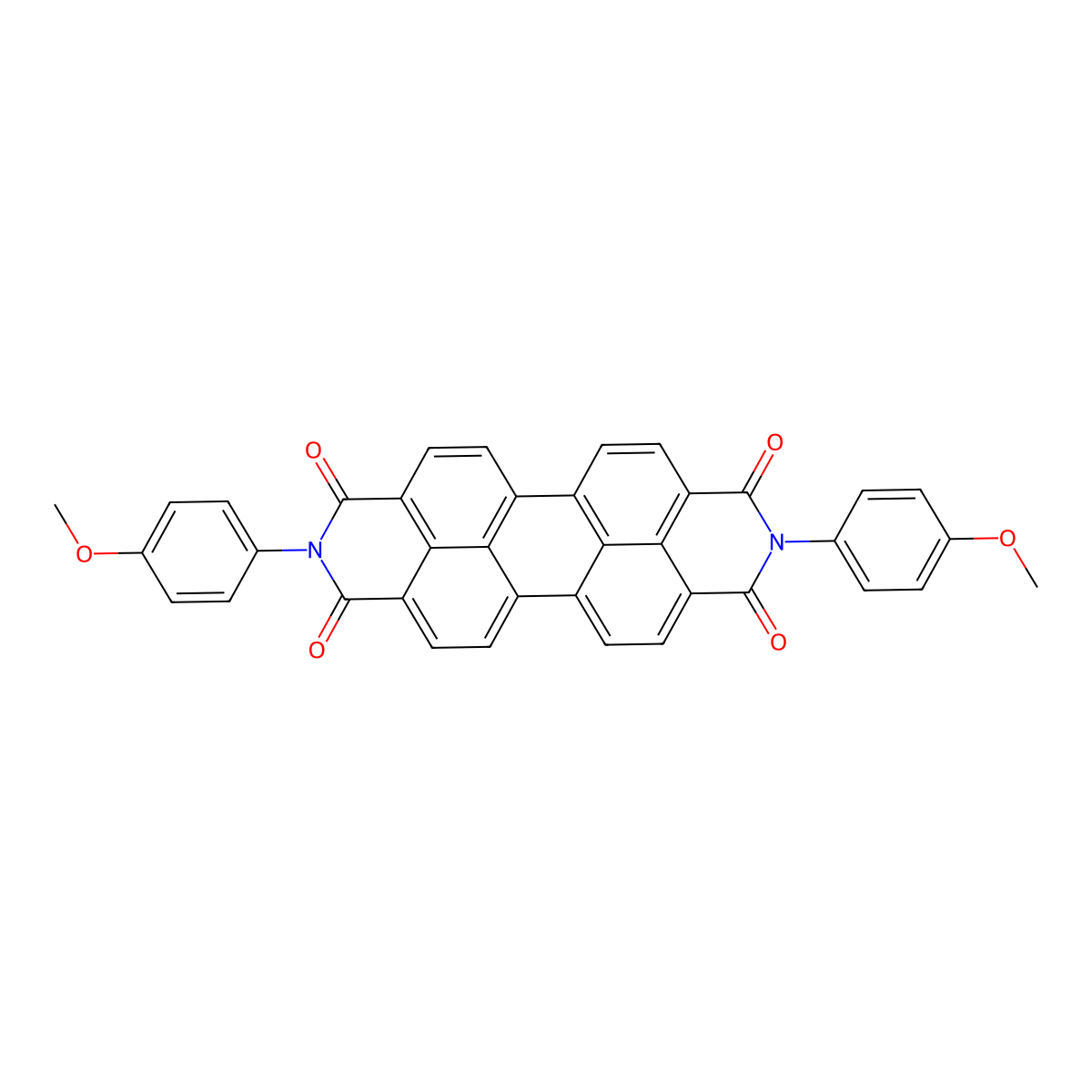 Pigment Red 190 molecular structure, CAS 6424-77-7