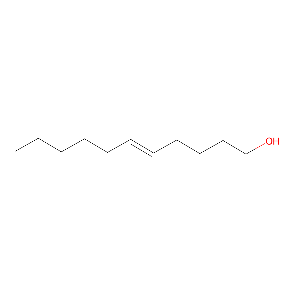 (Z)-5-Undecen-1-ol molecular structure, CAS 64275-76-9