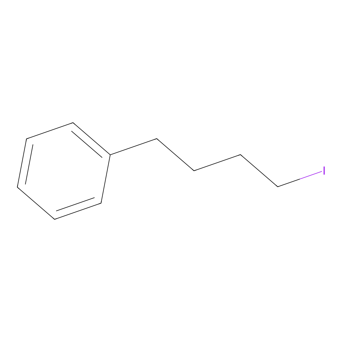 (4-Iodobutyl)benzene molecular structure, CAS 64283-87-0