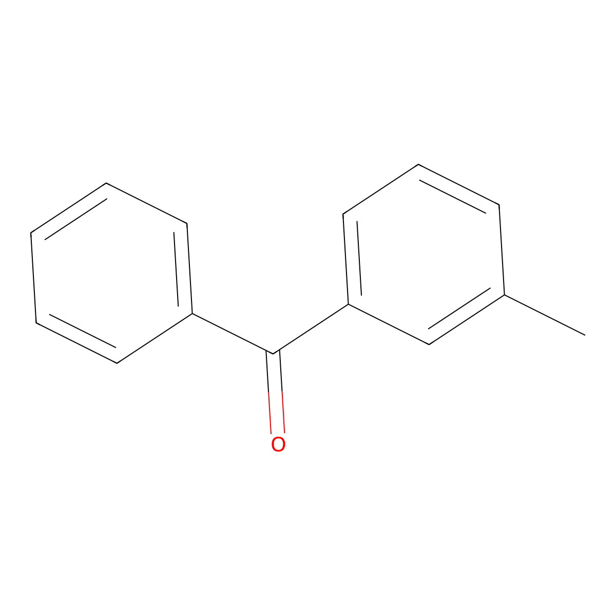 3-Methylbenzophenone molecular structure, CAS 643-65-2