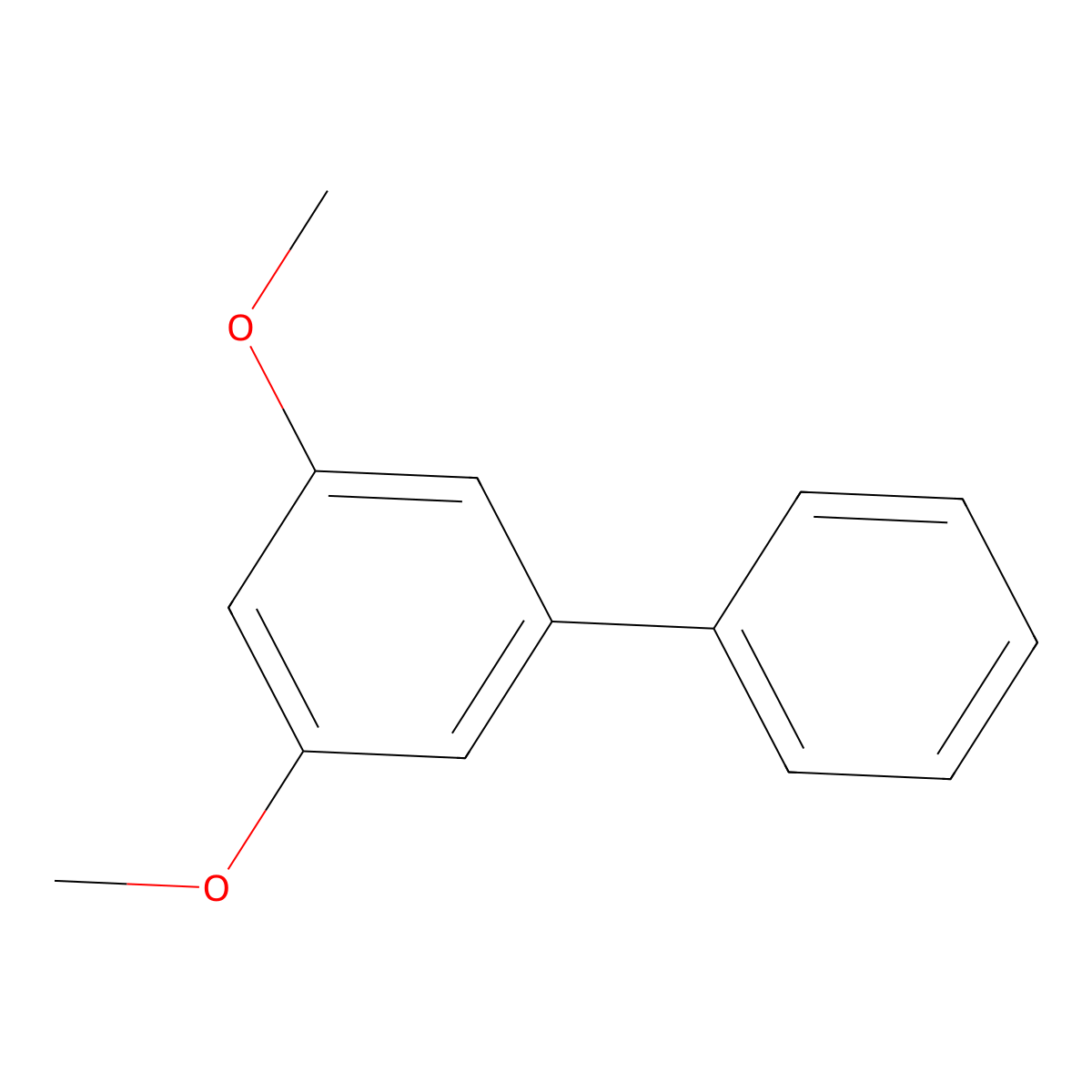 3,5-Dimethoxybiphenyl molecular structure, CAS 64326-17-6