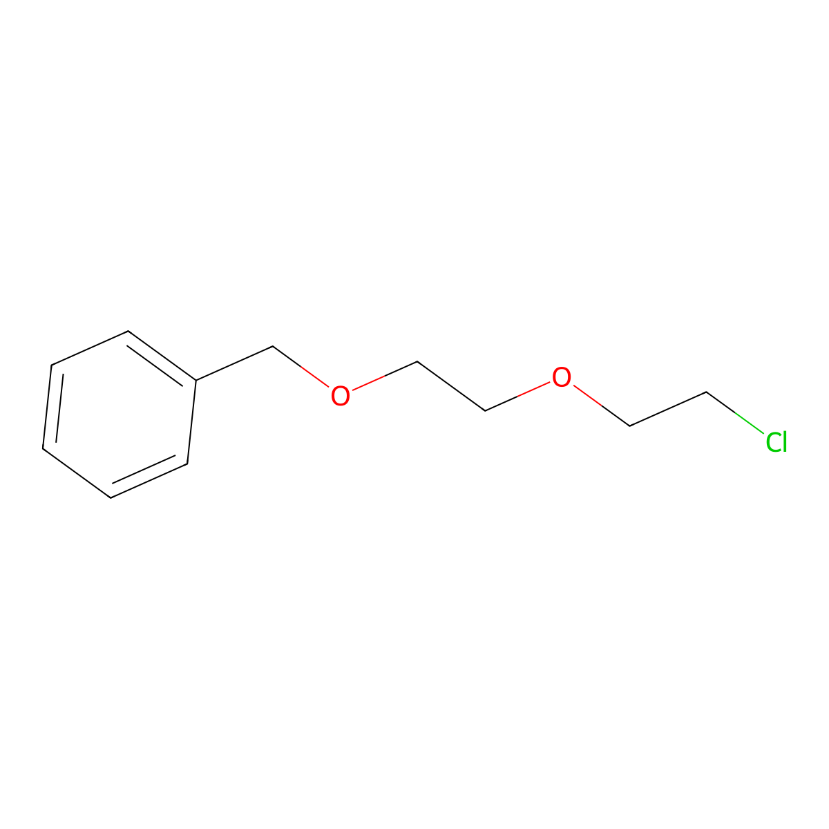 2-(2-Benzyloxyethoxy)ethyl chloride molecular structure, CAS 64352-98-3