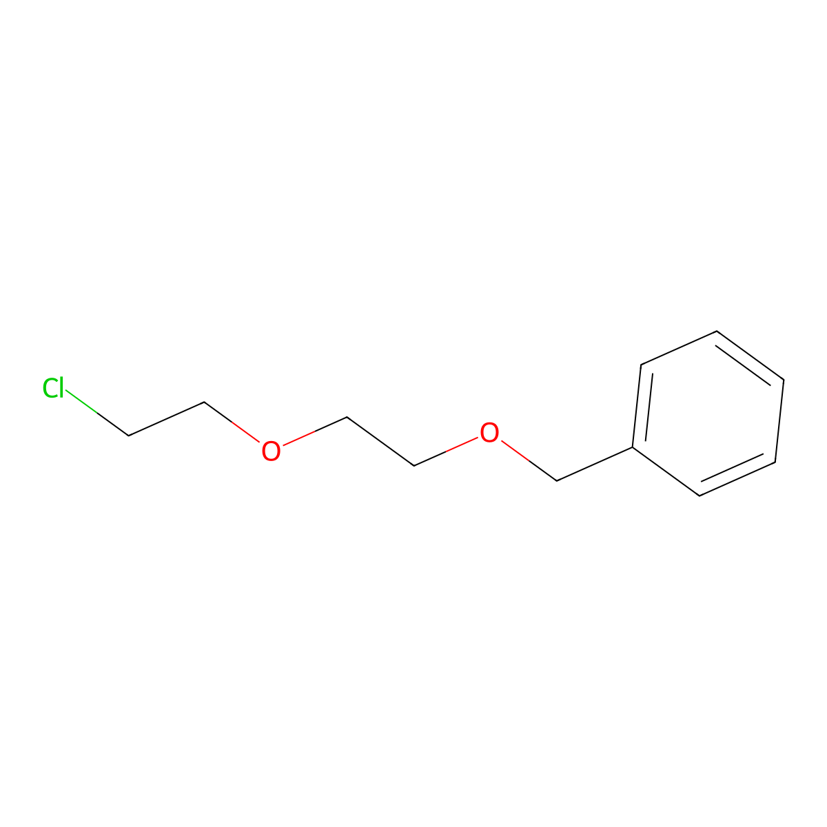 2-(2-Benzyloxyethoxy)ethyl chloride molecular structure, CAS 64352-98-3