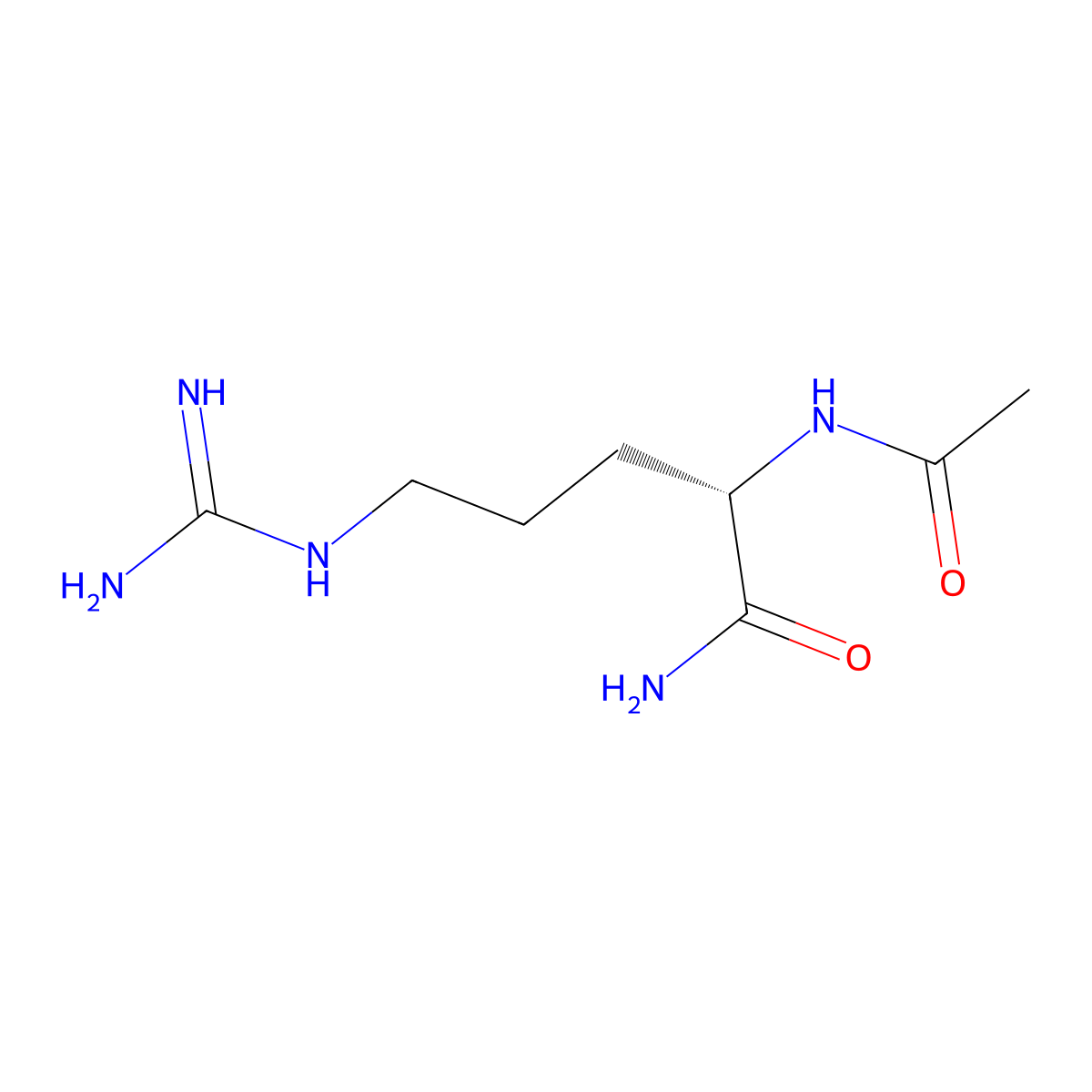 Ac-Arg-Nh2 Salt molecular structure, CAS 64365-27-1