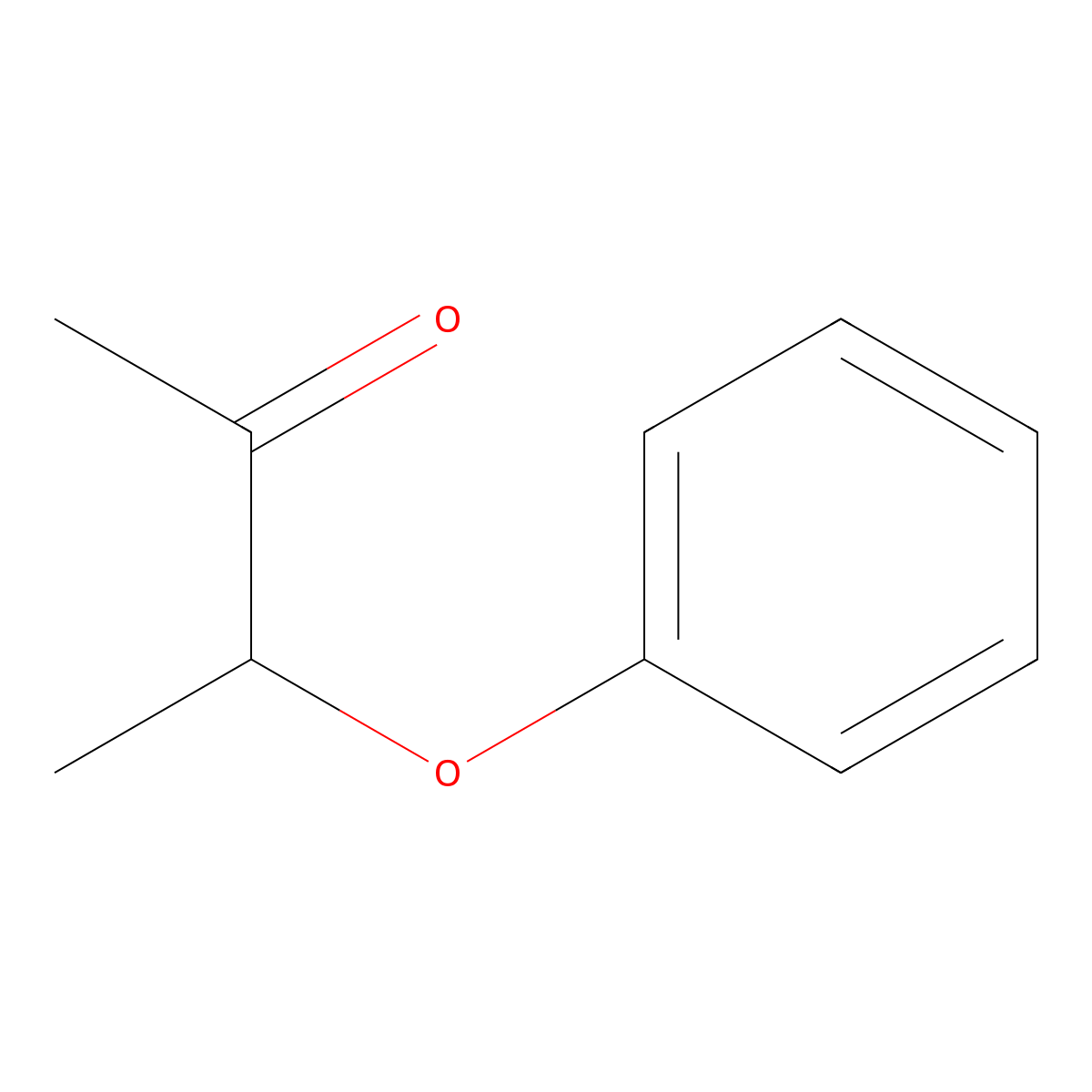3-Phenoxy-2-butanone molecular structure, CAS 6437-85-0
