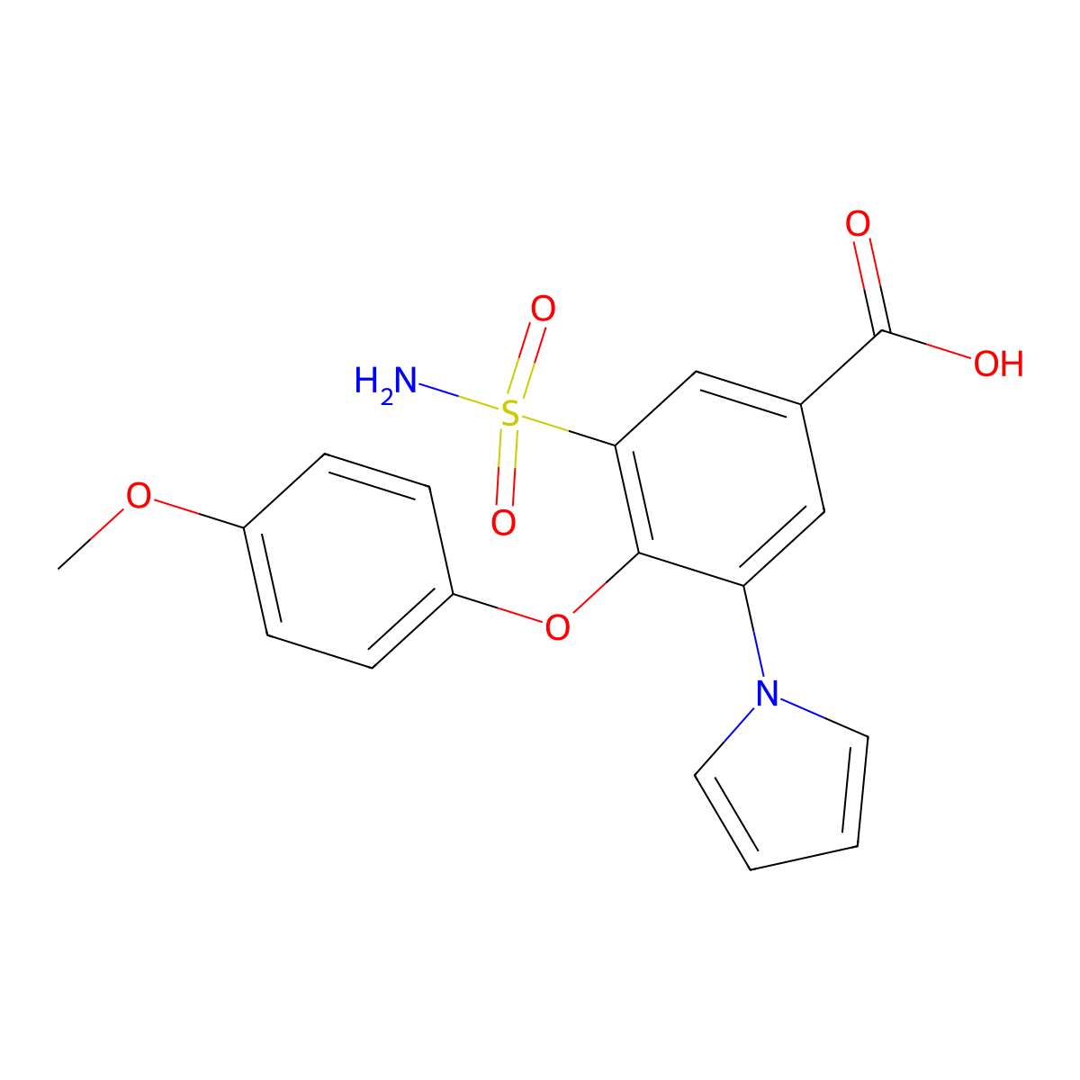 H100 molecular structure, CAS 643727-55-3