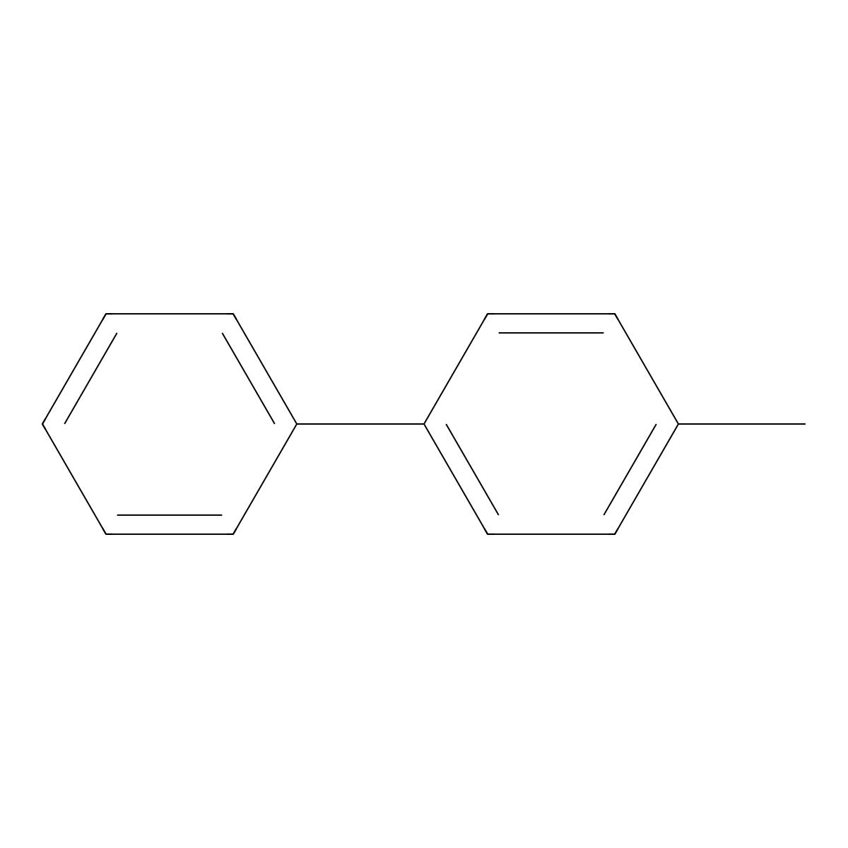 4-Methylbiphenyl molecular structure, CAS 644-08-6