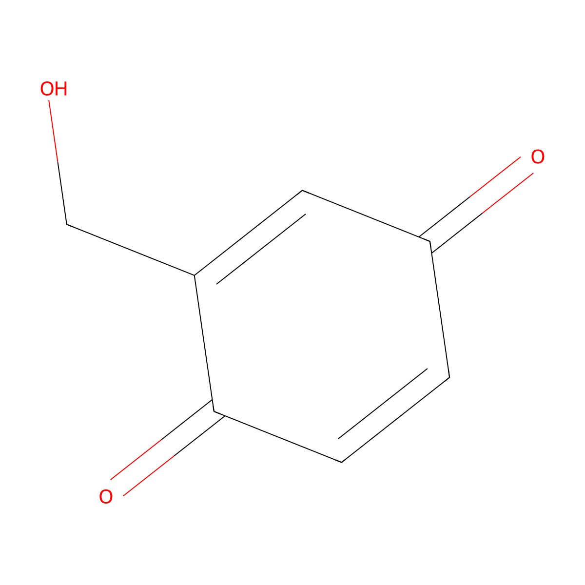 Gentisylquinone molecular structure, CAS 644-17-7