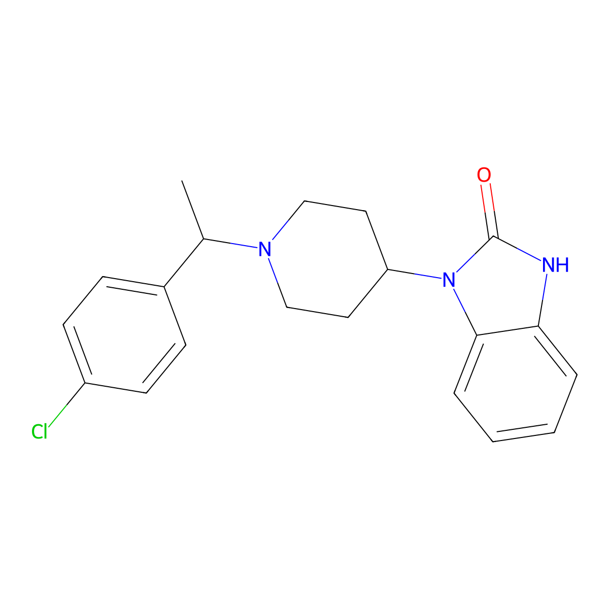 Chlorphine molecular structure, CAS 6440-26-2