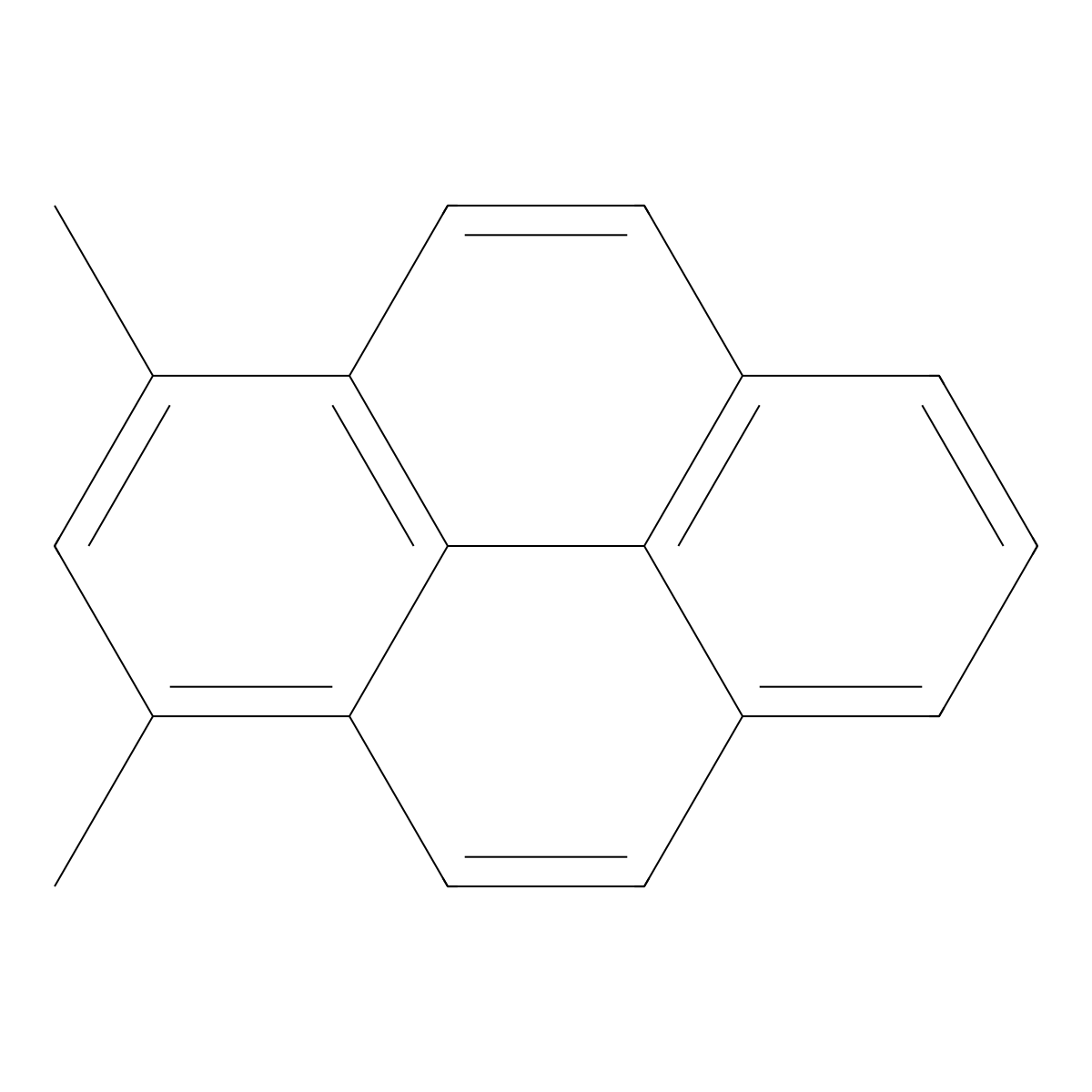 1,3-Dimethylpyrene molecular structure, CAS 64401-21-4