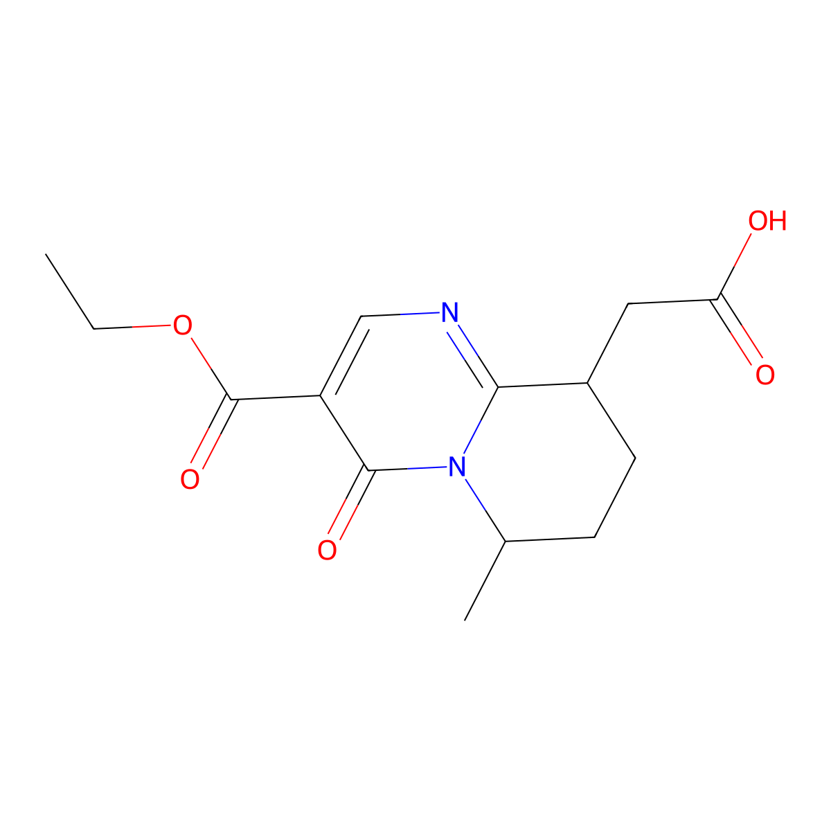 Chinoin 123 molecular structure, CAS 64405-40-9