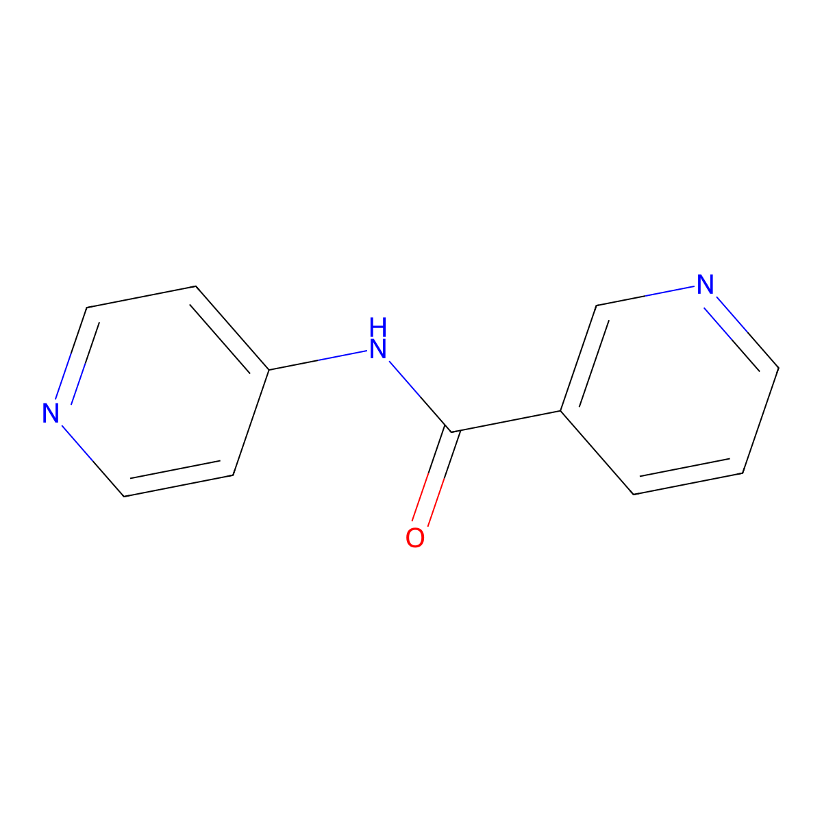 4-Pyridylnicotinamide molecular structure, CAS 64479-79-4