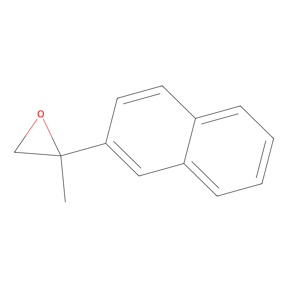 2-Methyl-2-(naphthalen-2-yl)oxirane molecular structure, CAS 64481-21-6