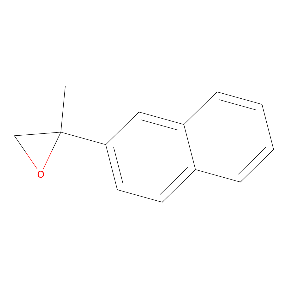 2-Methyl-2-(naphthalen-2-yl)oxirane molecular structure, CAS 64481-21-6