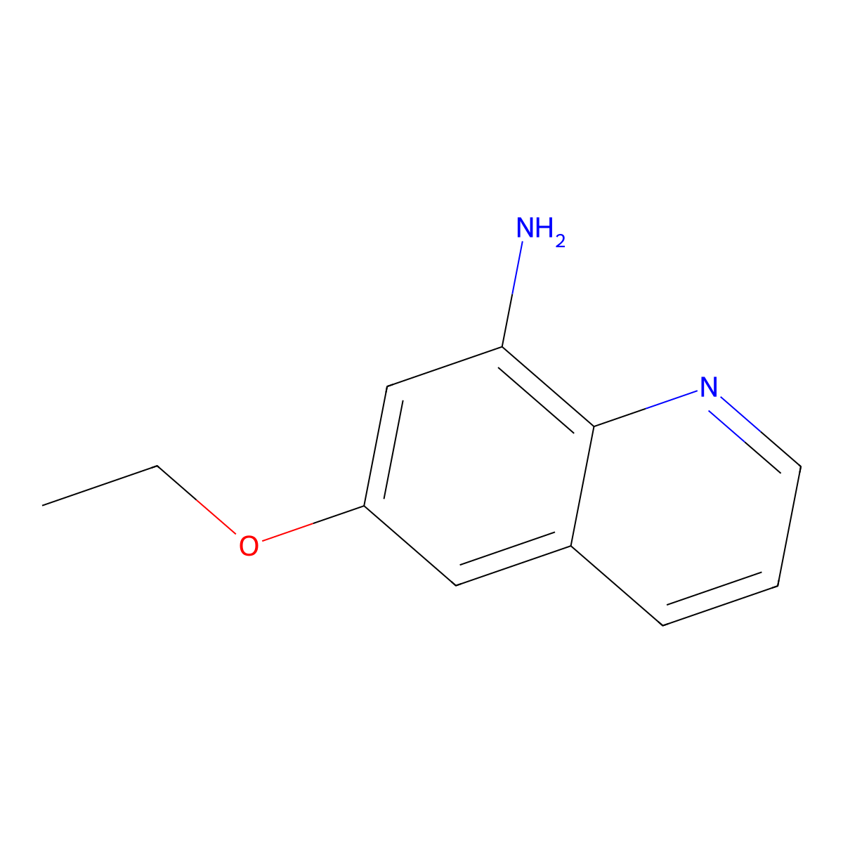 6-Ethoxyquinolin-8-amine molecular structure, CAS 644984-33-8