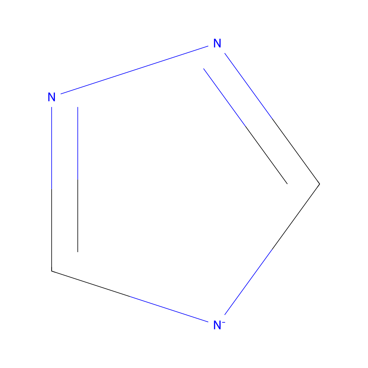 1,2,4-Triazolide molecular structure, CAS 64544-32-7