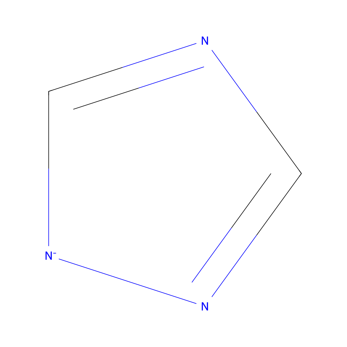 1,2,4-Triazolide molecular structure, CAS 64544-32-7
