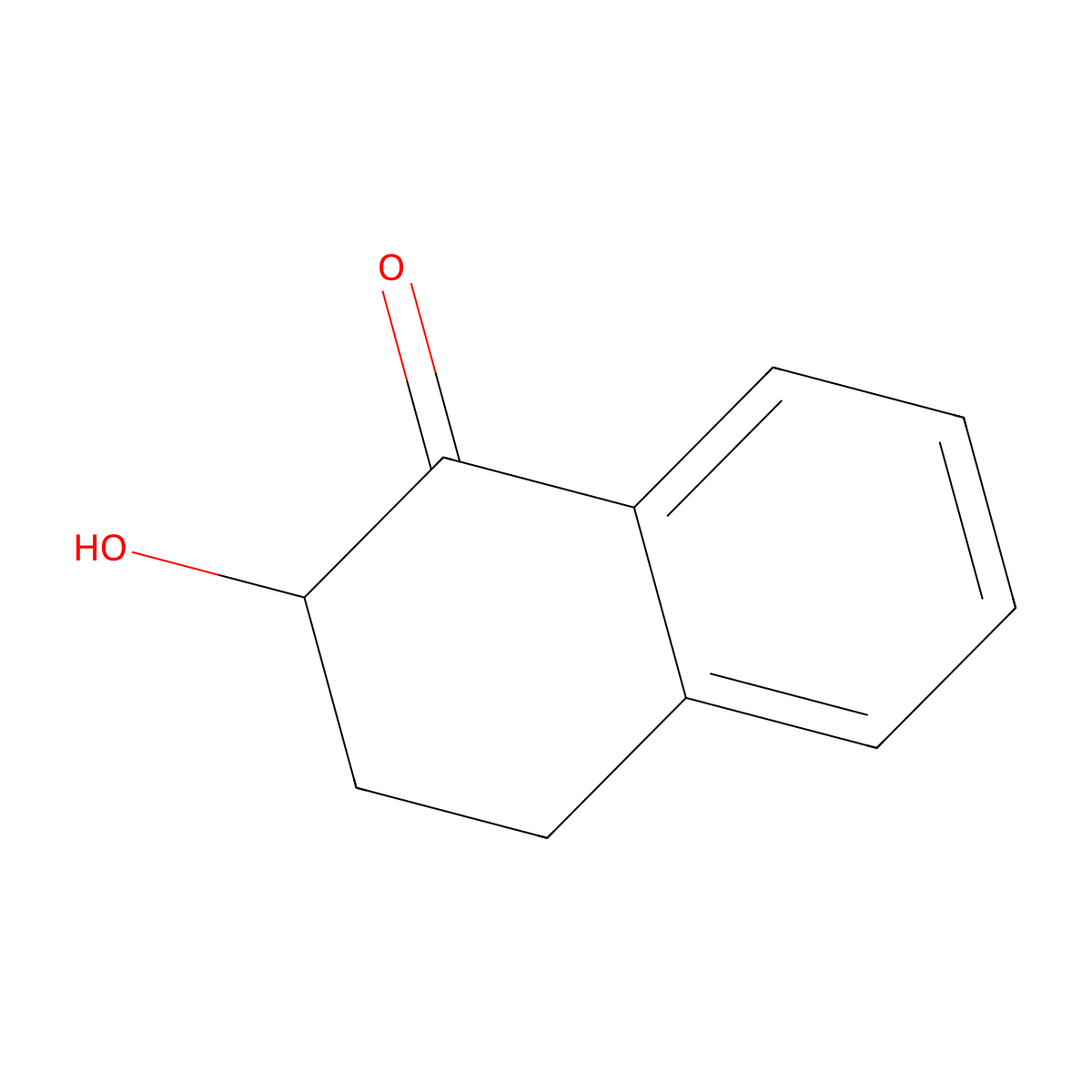 2-Hydroxytetralin-1-one molecular structure, CAS 64559-97-3
