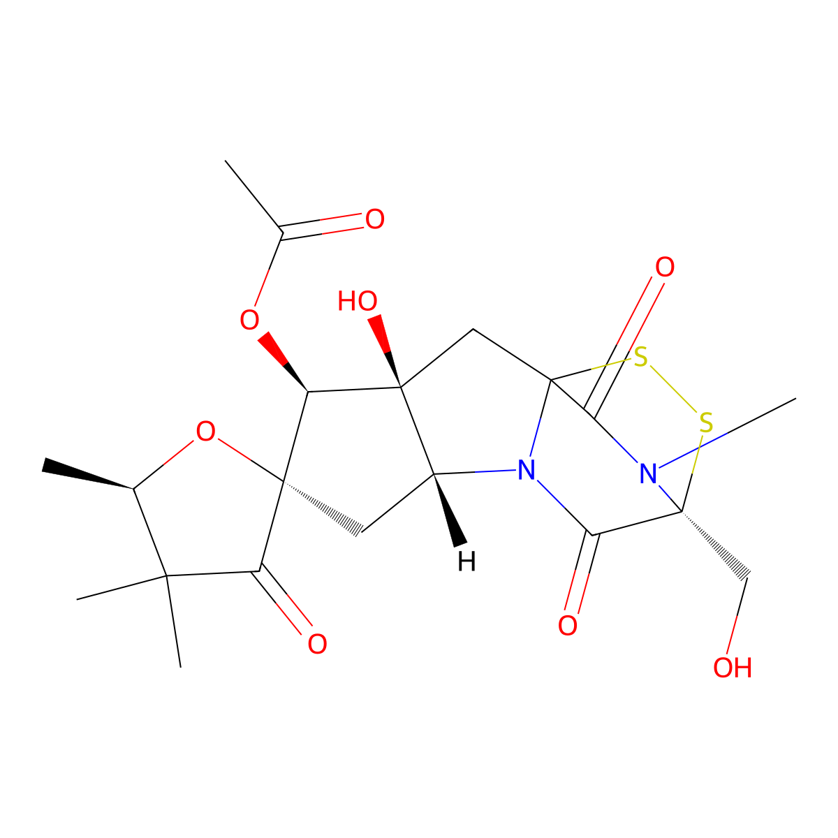 Sirodesmin G molecular structure, CAS 64599-26-4