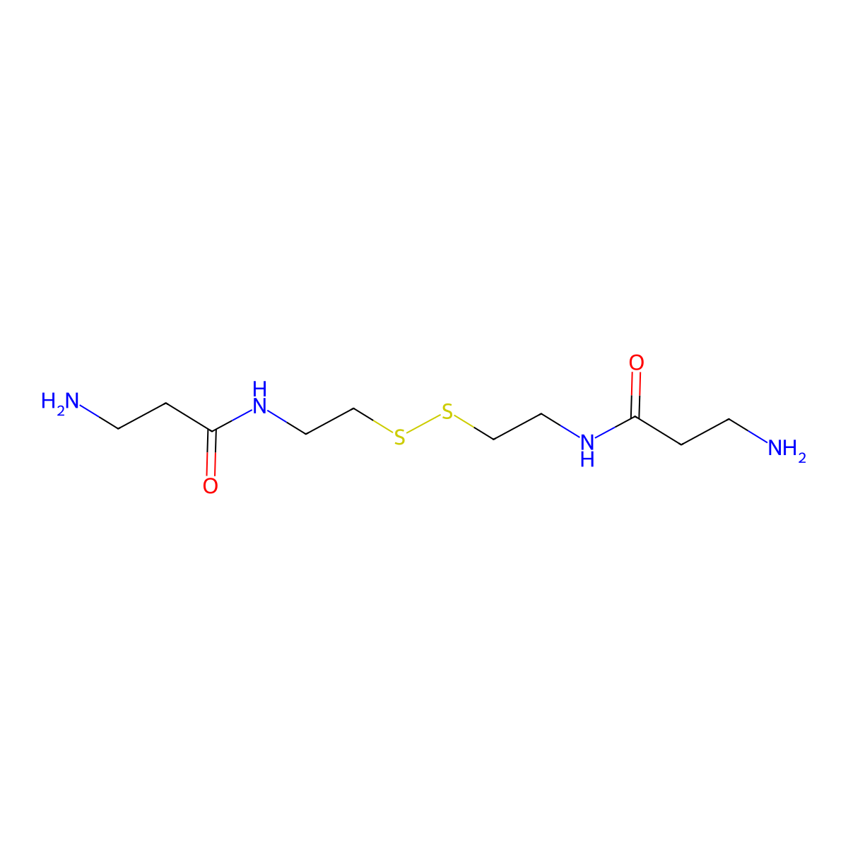 beta-Alethine molecular structure, CAS 646-08-2