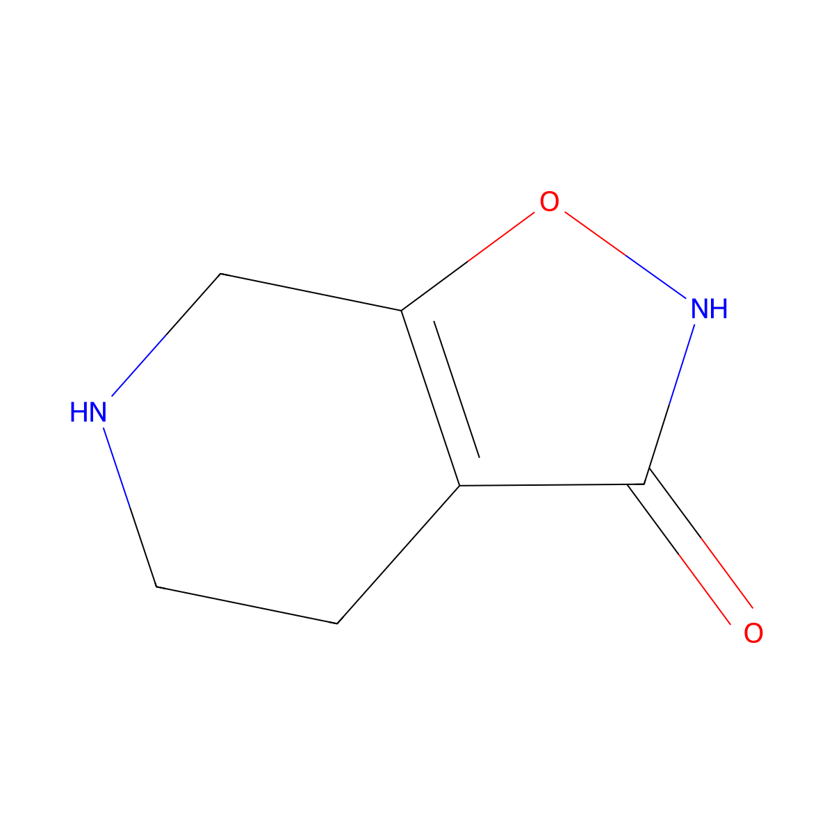 Gaboxadol molecular structure, CAS 64603-91-4