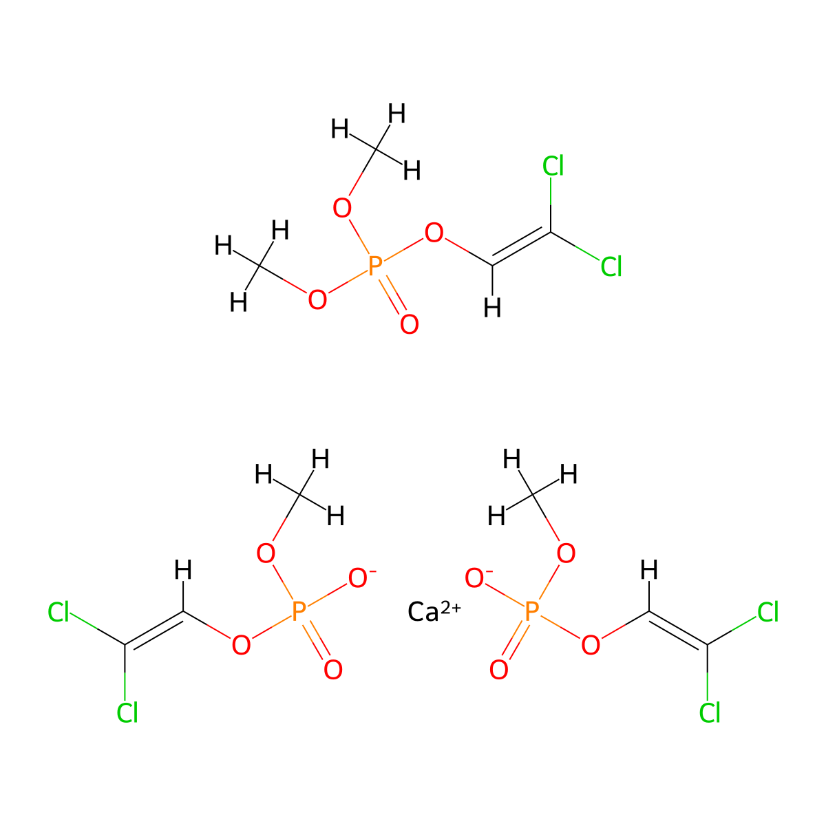 Caviphos molecular structure, CAS 6465-92-5