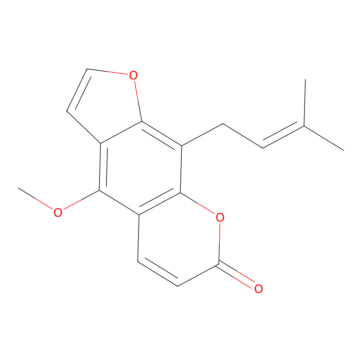 Swietenocoumarin B molecular structure, CAS 64652-23-9