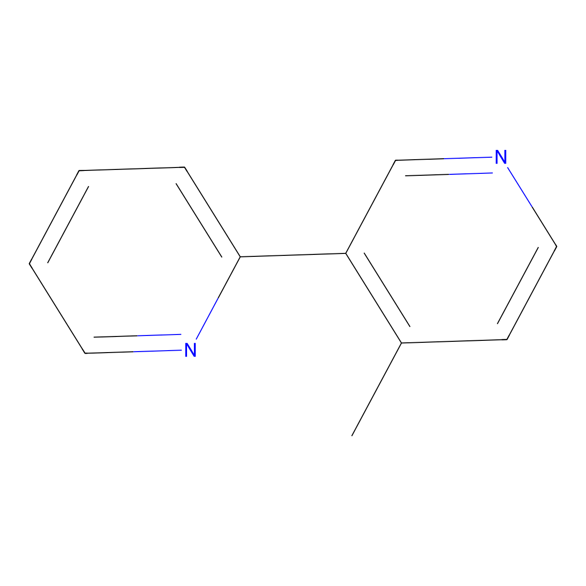 4'-Methyl-2,3'-bipyridine molecular structure, CAS 646534-78-3