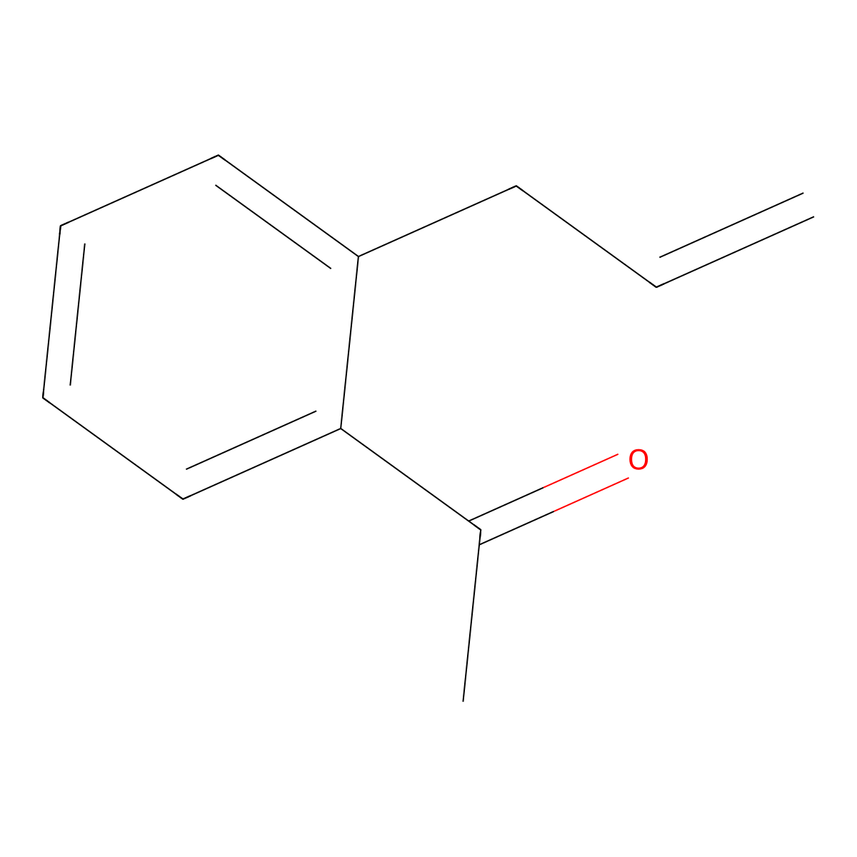 1-[2-(2-Propen-1-yl)phenyl]ethanone molecular structure, CAS 64664-07-9