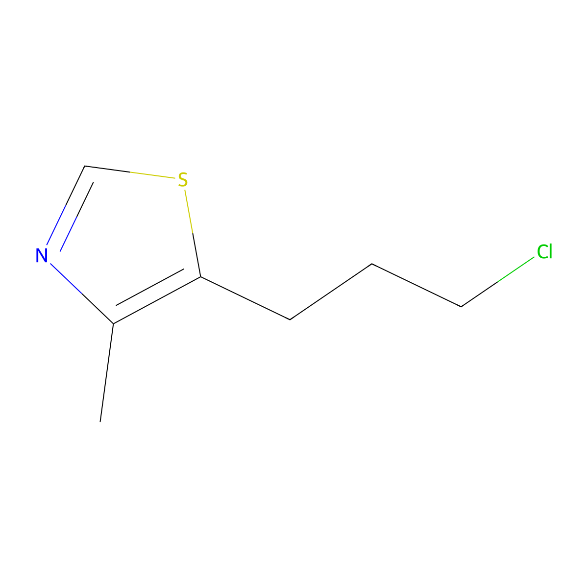 Cloprothiazole molecular structure, CAS 6469-36-9
