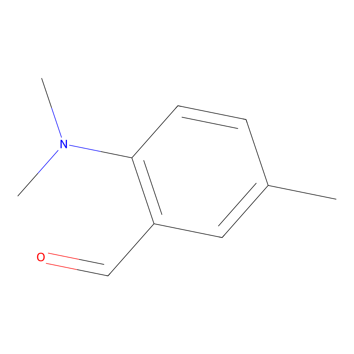 2-(Dimethylamino)-5-methylbenzaldehyde molecular structure, CAS 64693-46-5