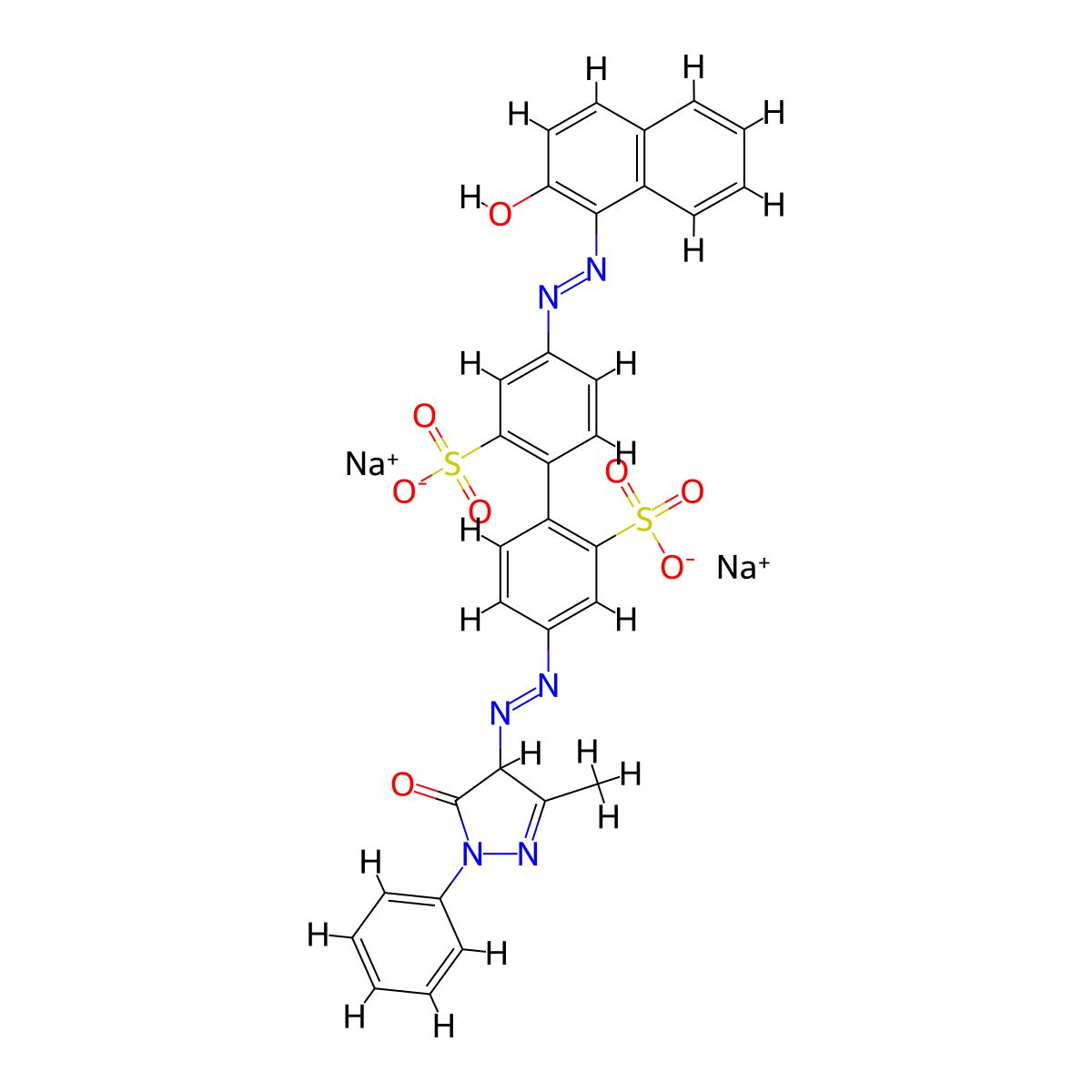 Acid Orange 56 molecular structure, CAS 6470-20-8