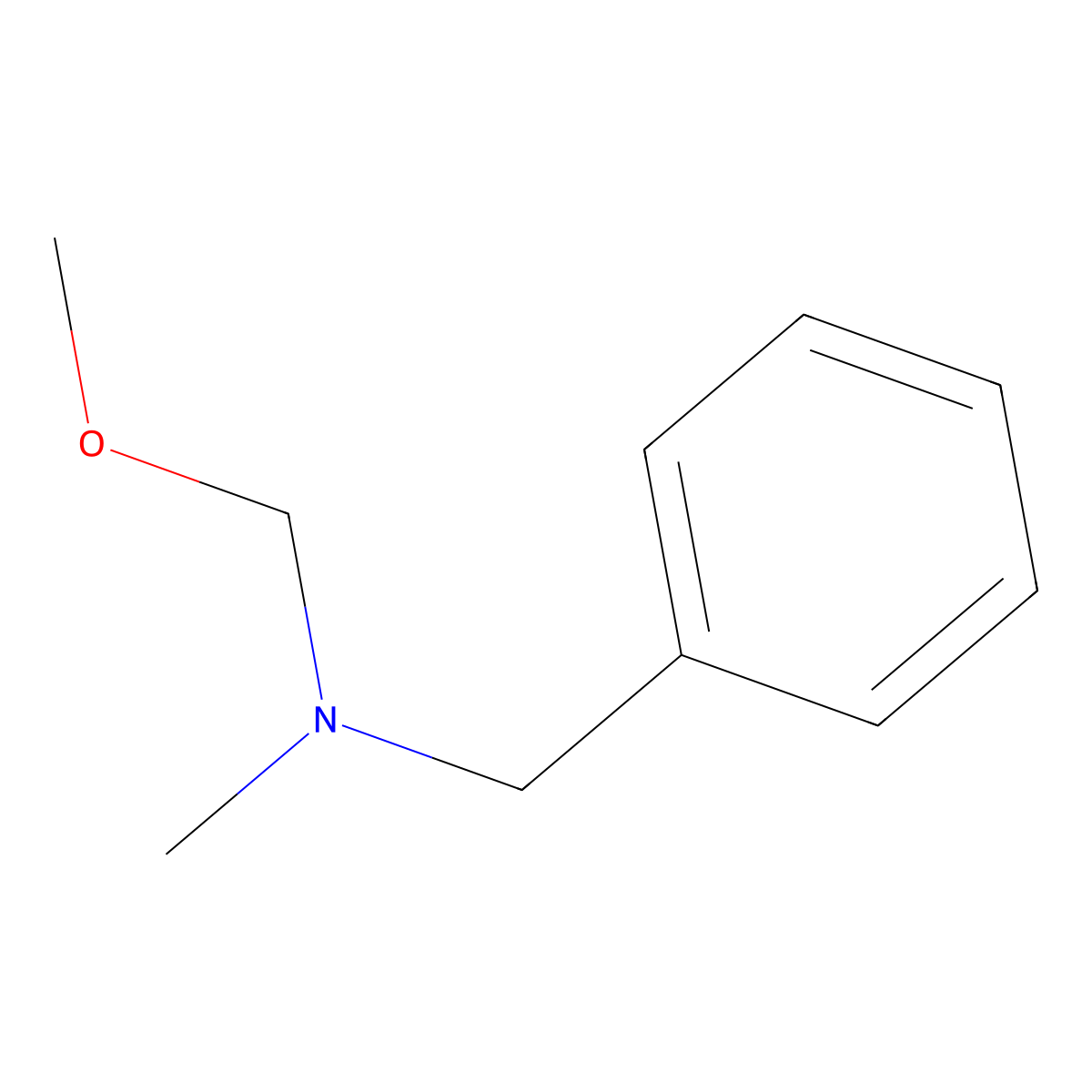 N-Benzyl-1-methoxy-N-methylmethanamine molecular structure, CAS 64715-80-6