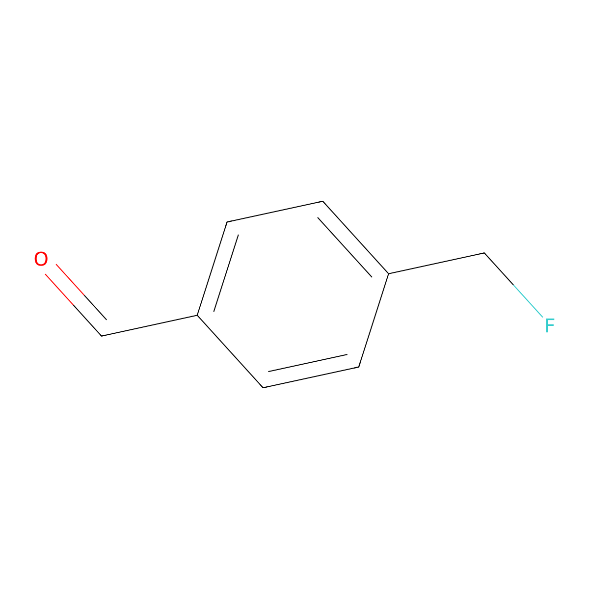 4-(Fluoromethyl)benzaldehyde molecular structure, CAS 64747-66-6