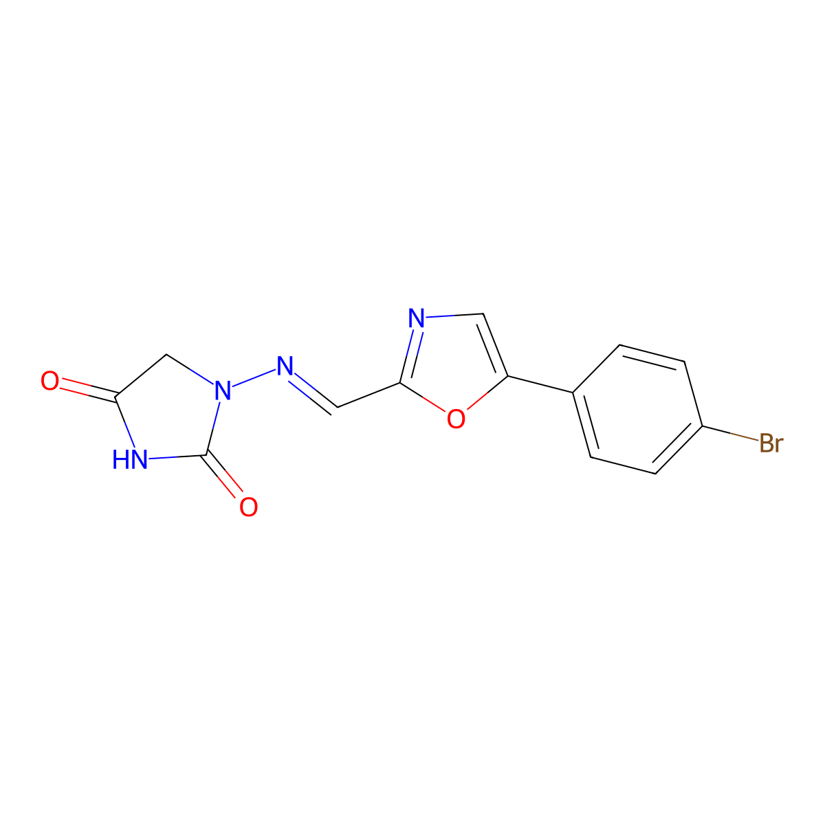 Azumolene molecular structure, CAS 64748-79-4