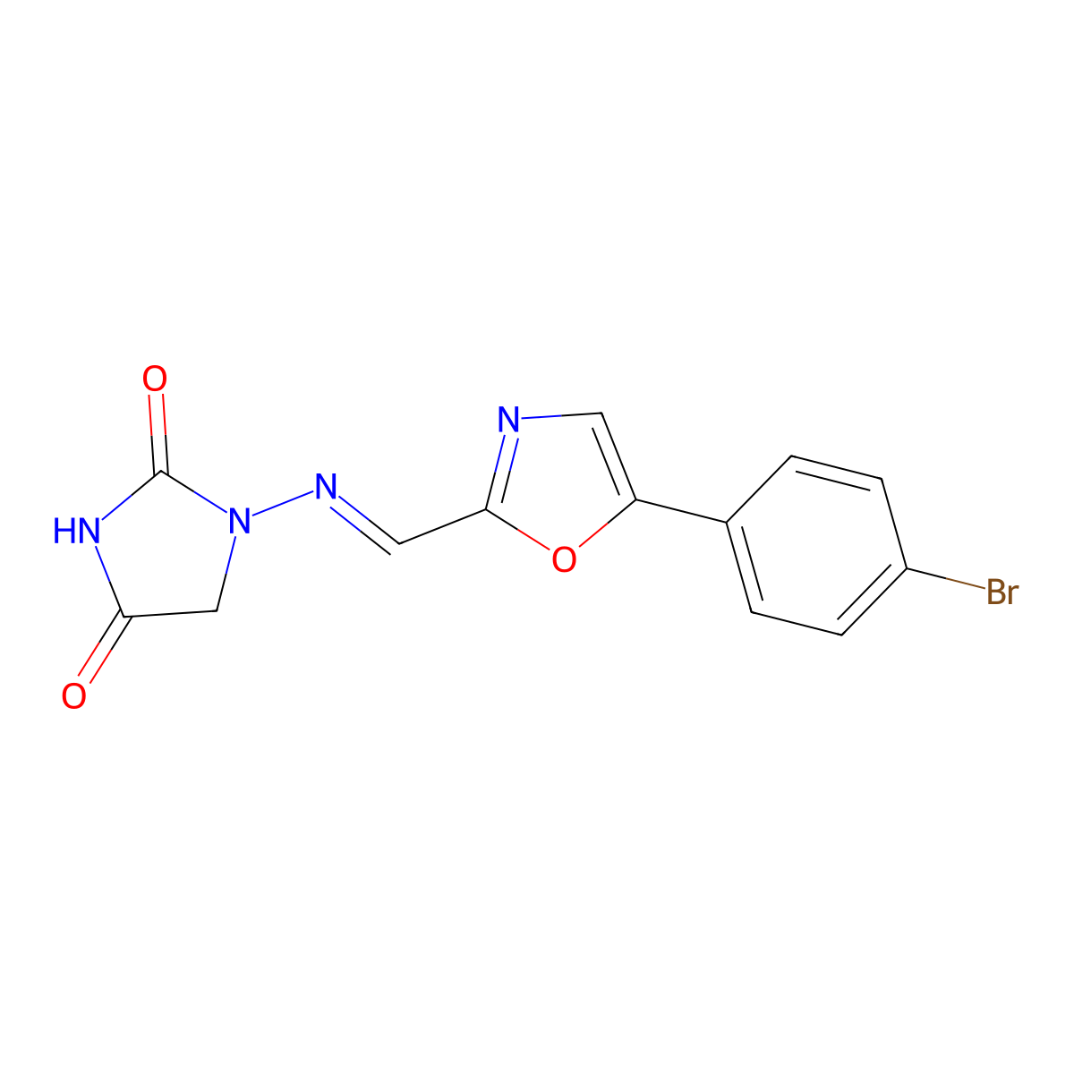 Azumolene molecular structure, CAS 64748-79-4