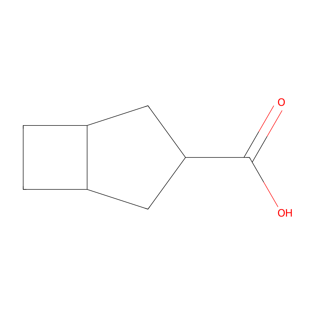 Bicyclo[3.2.0]heptane-3-carboxylic acid molecular structure, CAS 64766-90-1