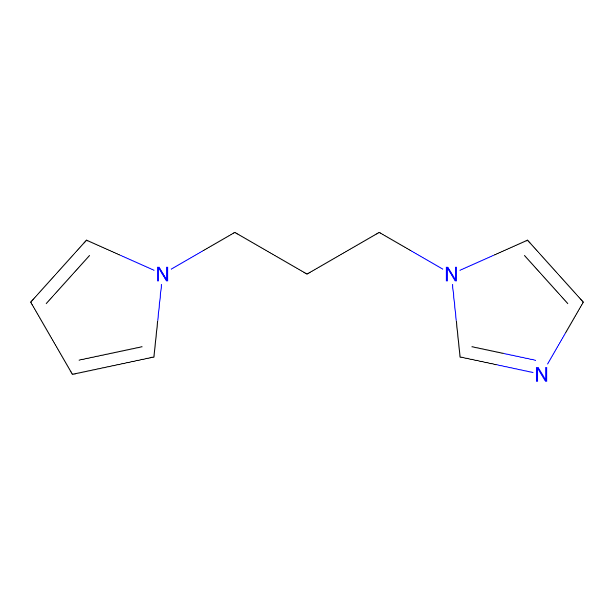 1-[3-(1H-pyrrol-1-yl)propyl]-1H-imidazole molecular structure, CAS 647824-62-2