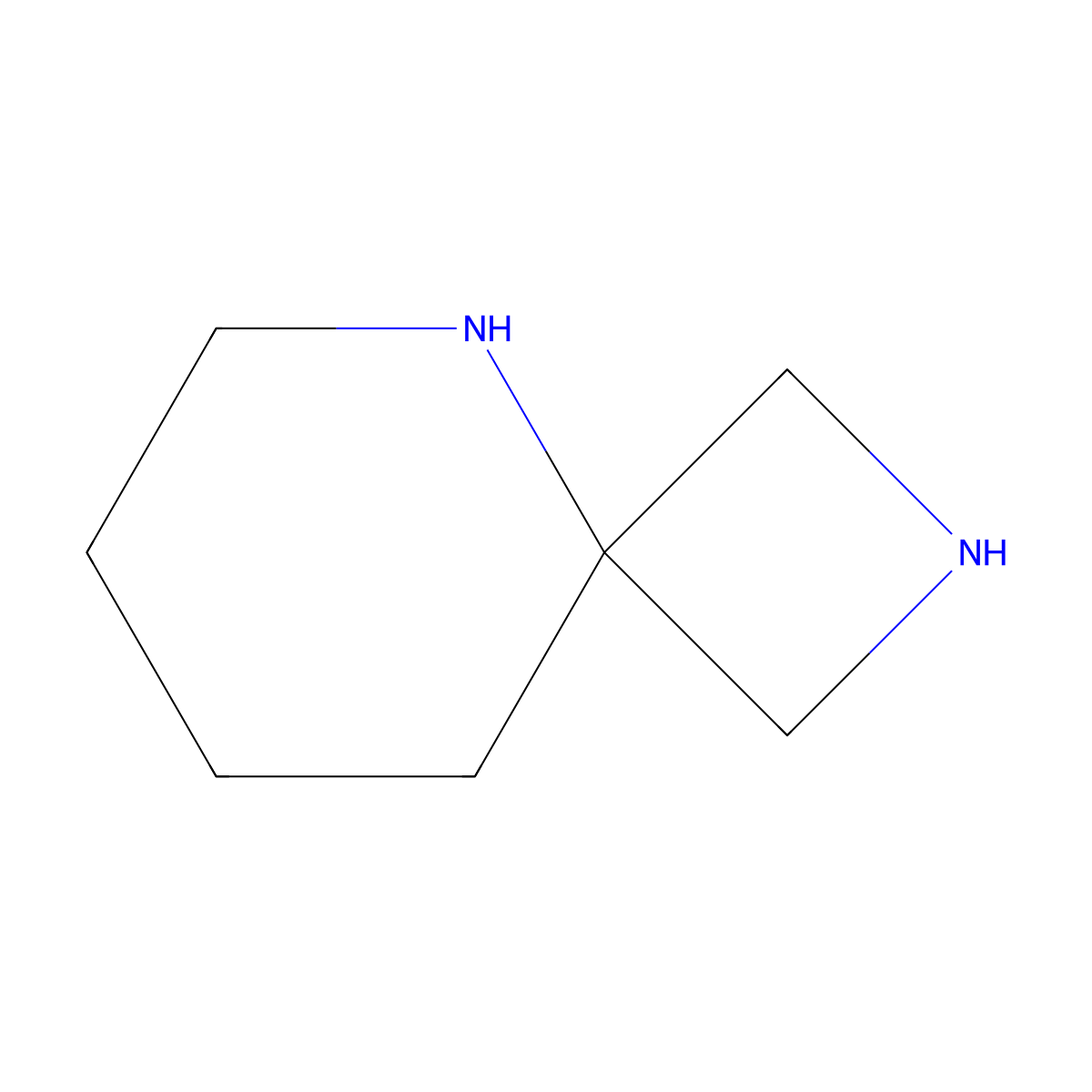 2,5-Diazaspiro[3.5]nonane molecular structure, CAS 647827-37-0