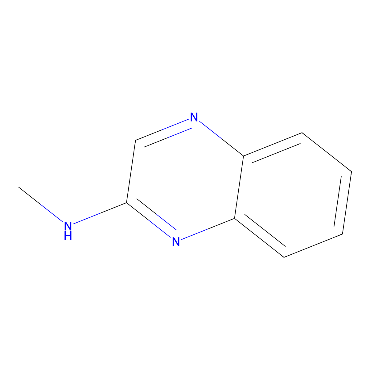 N-methylquinoxalin-2-amine molecular structure, CAS 6479-17-0