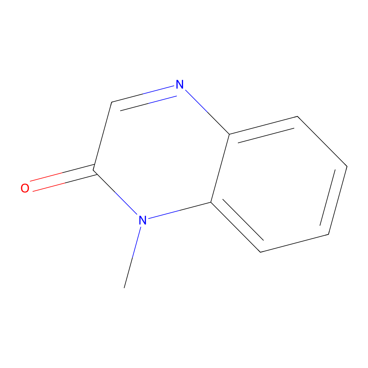 1-Methyl-1,2-dihydroquinoxalin-2-one molecular structure, CAS 6479-18-1