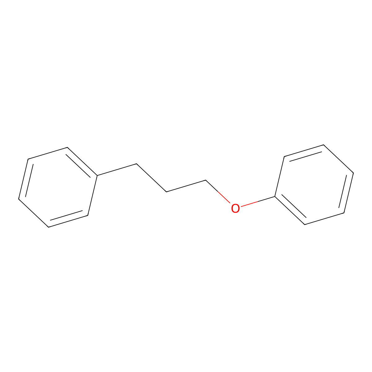 (3-Phenoxypropyl)benzene molecular structure, CAS 64806-63-9