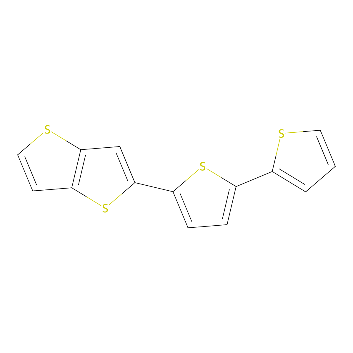 Thieno[3,2-b]thiophene, 2-[2,2'-bithiophen]-5-yl- molecular structure, CAS 648430-71-1