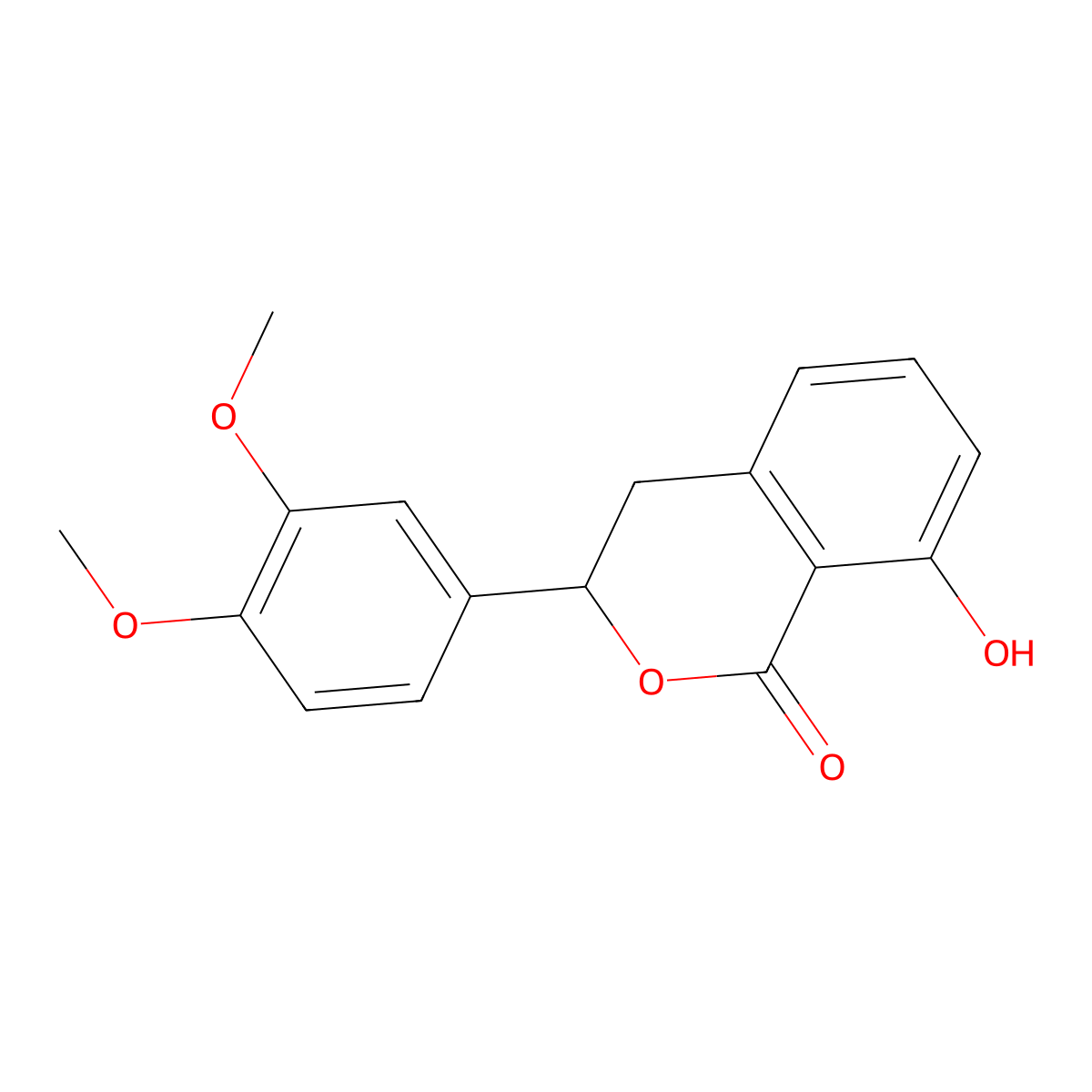Thunberginol H molecular structure, CAS 64847-01-4