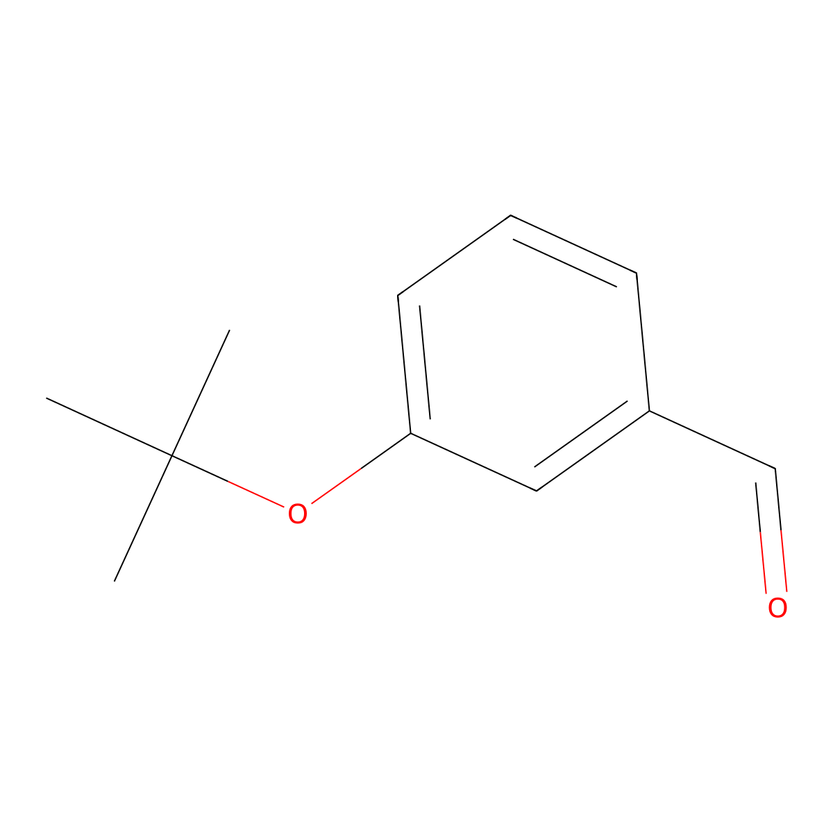 3-Tert-butoxybenzaldehyde molecular structure, CAS 64859-36-5